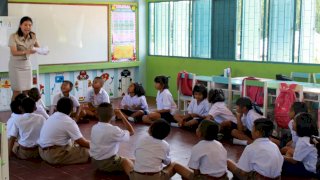 โครงการ คอมพิวเตอร์เพื่อการเรียนรู้ก้าวไกล โรงเรียนบ้านรุ่ง ศรีสะเกษ