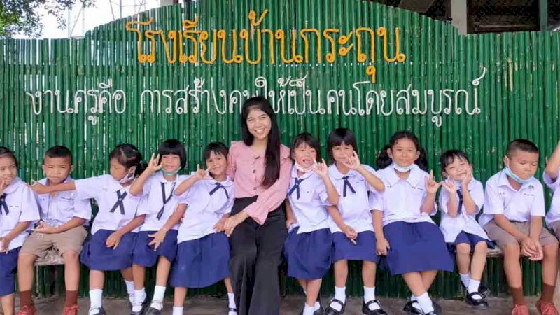 โครงการ คอมพิวเตอร์เพื่อโอกาสทางการศึกษา โรงเรียนบ้านกระถุน ศรีสะเกษ